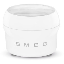 Насадка SMEG/ Насадка мороженица подходит для приготовления мороженого, сорбетов, замороженного йогурта. Подходит к планетарным миксерам SMF… оборудованными чашами из нержавеющей стали (SMB401).Приобретается в дополнение к SMIC01.