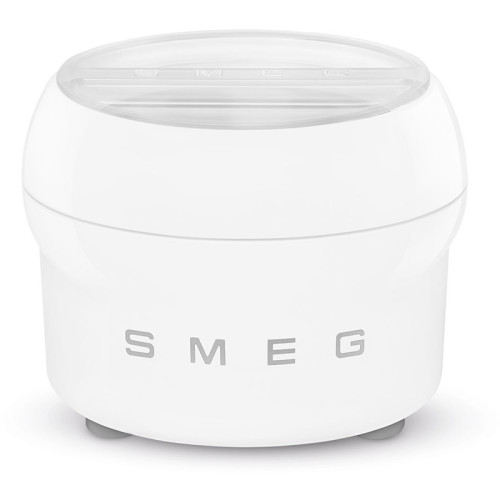 Насадка SMEG/ Насадка мороженица подходит для приготовления мороженого, сорбетов, замороженного йогурта. Подходит к планетарным миксерам SMF… оборудованными чашами из нержавеющей стали (SMB401).Приобретается в дополнение к SMIC01.