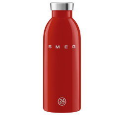 Термобутылка SMEG, стиль 50-х г.г., объем 500 мл, поддержание тепла до 12 часов, цвет красный