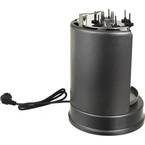 Шашлычница электрическая Kitfort КТ-1404 1400Вт серебристый