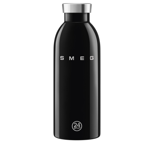 Термобутылка SMEG, стиль 50-х г.г., объем 500 мл, поддержание тепла до 12 часов, цвет черный