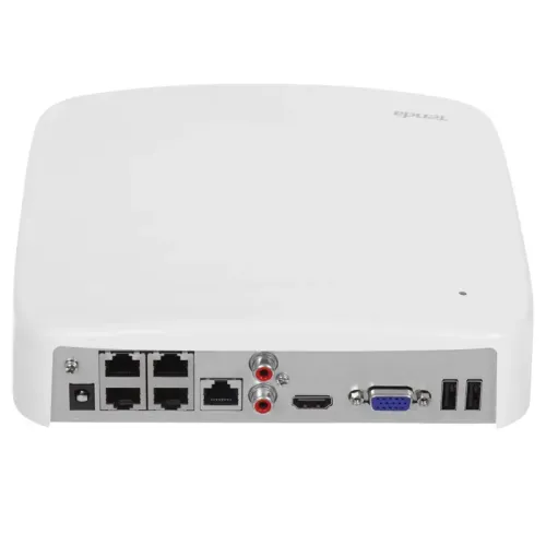 Сетевой видеорегистратор/ Tenda N6P-4H 4-канальный сетевой видеорегистратор высокой четкости с поддержкой PoE