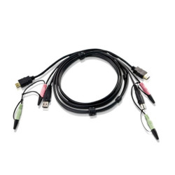 Кабель KVM USB HDMI/ATEN/ Custom USB 2.0 HDMI KVM Cable L:1.8m