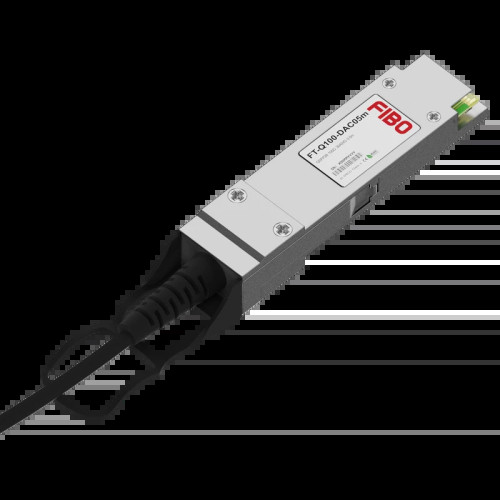 Кабель/ FIBO FT-Q100-DAC05m QSFP28 to QSFP28 DAC модуль, медный кабель Belden, 0,5м