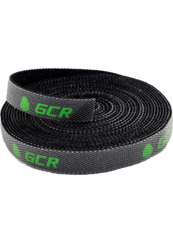 Лента липучка GCR, для стяжки, 1м, черная, GCR-51417