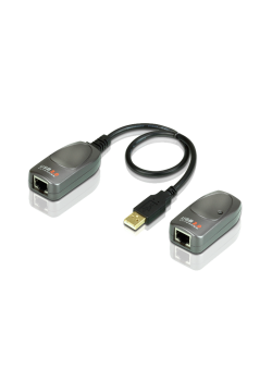 Удлинитель, USB 2.0,  60 метр., со скоростями передачи данных, соответствующим High Speed (480 Мбит/с) , Full Speed (12 Мбит/с ) и Low Speed (1.5 Мбит/с ) USB A-тип, Male/Female, без шнуров/ USB2.0 Extender W/EU ADP.