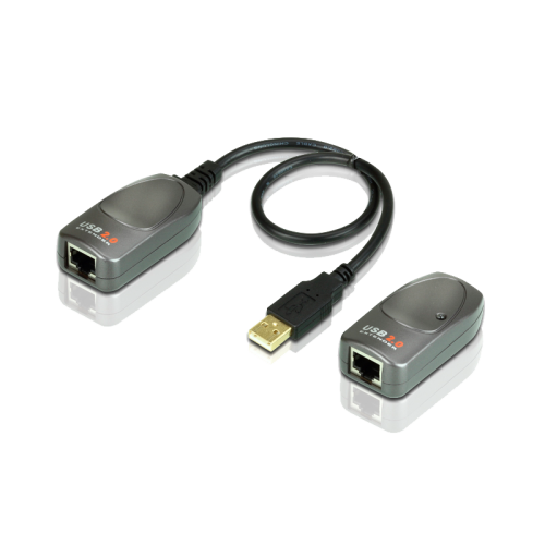 Удлинитель, USB 2.0,  60 метр., со скоростями передачи данных, соответствующим High Speed (480 Мбит/с) , Full Speed (12 Мбит/с ) и Low Speed (1.5 Мбит/с ) USB A-тип, Male/Female, без шнуров/ USB2.0 Extender W/EU ADP.