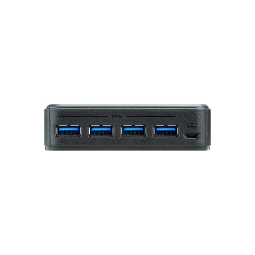 Переключатель, электрон., USB, 2 User > 2 устройства + клавиатура + мышь, 2 USB A-тип > 4 USB A-тип, Male > Female, со встроен. шнурами 2х1.2м., (USB 2.0)/ 2 PORT USB3.0 Peripheral Sharing Device.