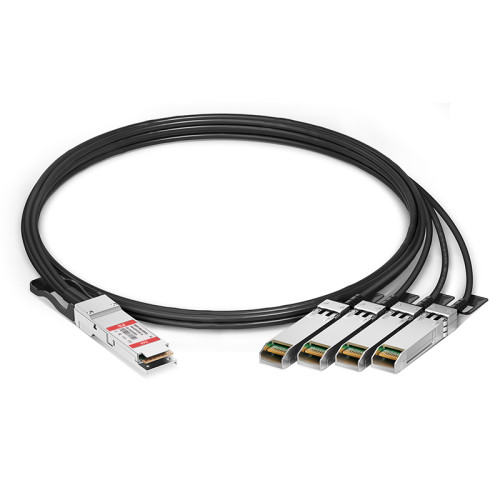 Твинаксиальный медный кабель/ Generic Compatible 100G QSFP28 to 4 x 25G SFP28 Passive Direct Attach Copper Breakout Cable