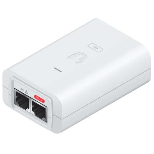 Блок питания/ Ubiquiti 24v, .5A Giga POE, white, EU