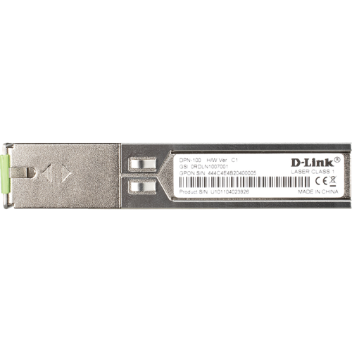 Трансивер/ DPN-100 GPON ONT Class B+ SFP Transceiver, SC/APC, Single-mode, Tx: 1310nm, Rx: 1490nm, 20KM