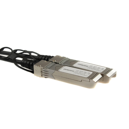 Кабель/ OSNOVO DAC кабель SFP+ 10G. Скорость: 10 Гбит/c. Тип разъема: SFP. Длина кабеля 3м Кабель/ OSNOVO DAC кабель SFP+ 10G. Скорость: 10 Гбит/c. Тип разъема: SFP. Длина кабеля 3м