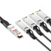 Твинаксиальный медный кабель/ Generic Compatible 100G QSFP28 to 4 x 25G SFP28 Passive Direct Attach Copper Breakout Cable