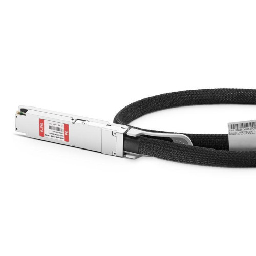 Твинаксиальный медный кабель/ 0.5m (2ft) NVIDIA/Mellanox MCP4Y10-N00A Compatible 800G OSFP Finned Top InfiniBand NDR Passive Direct Attach Copper Twinax Cable for Quantum-2 Switches