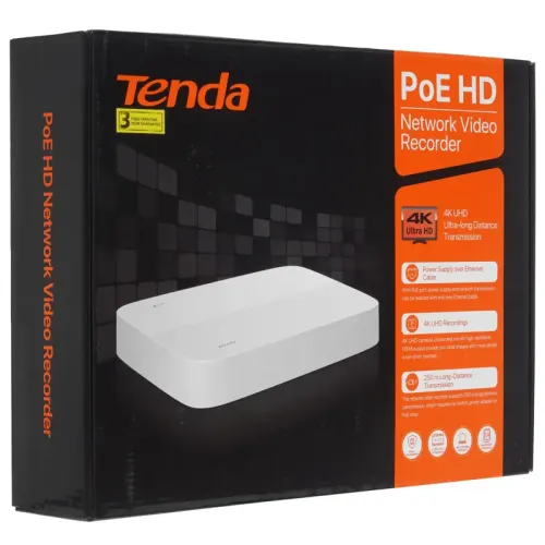 Сетевой видеорегистратор/ Tenda N6P-8H 8-канальный сетевой видеорегистратор высокой четкости с поддержкой PoE