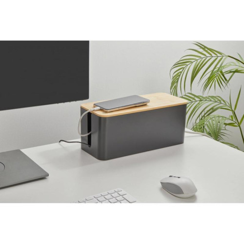 Органайзер Cactus CS-BOX-BL черный/бамбук