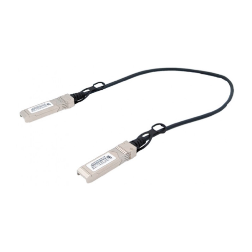 DAC кабель SFP+ 10G. Скорость: 10 Гбит/c. Тип разъема: SFP. Длина кабеля 2м. Размеры коннектора (ШхВхГ): 11 x 9 x 57 мм. Рабочая температура: 0…+70°С.