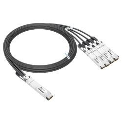 Медный кабель/ NVIDIA/Mellanox MCP7Y50-N002 Compatible DAC 2m (7ft) Twin-port 2x400G OSFP to 4x200Gb/s OSFP InfiniBand NDR Passive Copper Splitter Cable