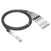 Медный кабель/ NVIDIA/Mellanox MCP7Y50-N002 Compatible DAC 2m (7ft) Twin-port 2x400G OSFP to 4x200Gb/s OSFP InfiniBand NDR Passive Copper Splitter Cable