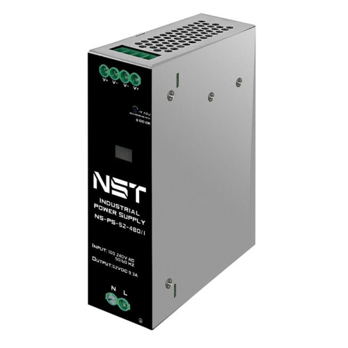 Промышленный блок питания DC52V, 480W. Выходной ток: до 9,2A. Регулировка выходного напряжения в диапазоне DC50-57V Диапазон входных напряжений: AC100-265V. Цифровой индикатор выходного напряжения и тока. Защита от короткого замыкания, перенапряжения и пе Промышленный блок питания DC52V, 480W. Выходной ток: до 9,2A. Регулировка выходного напряжения в диапазоне DC50-57V Диапазон входных напряжений: AC100-265V. Цифровой индикатор выходного напряжения и тока. Защита от короткого замыкания, перенапряжения и пе