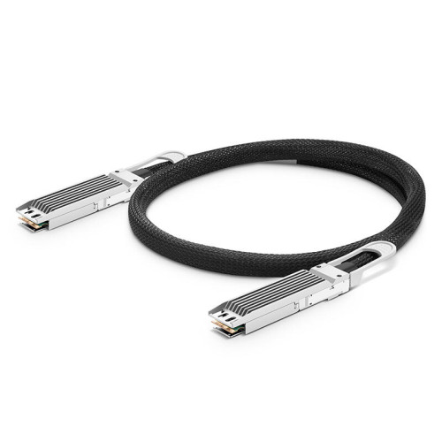 Твинаксиальный медный кабель/ 0.5m (2ft) NVIDIA/Mellanox MCP4Y10-N00A Compatible 800G OSFP Finned Top InfiniBand NDR Passive Direct Attach Copper Twinax Cable for Quantum-2 Switches