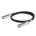 Твинаксиальный медный кабель/ 0.5m (2ft) NVIDIA/Mellanox MCP4Y10-N00A Compatible 800G OSFP Finned Top InfiniBand NDR Passive Direct Attach Copper Twinax Cable for Quantum-2 Switches