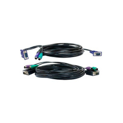 DKVM-CB3 KVM Cable with VGA and 2xPS/2 connectors for DKVM-4K, 3m