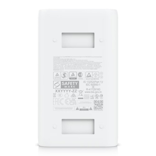 Инжектор/ Ubiquiti U-PoE++, 60W, 48V DC Gigabit PoE injector