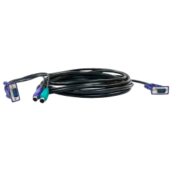 DKVM-CB KVM Cable with VGA and 2xPS/2 connectors for DKVM-4K, 1.8m
