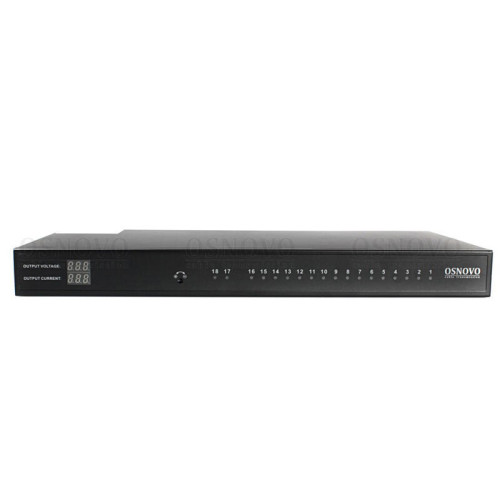 Блок питания/ OSNOVO Блок питания на 18 каналов, 19'', 1U, DC 12V, 1,11А на канал, суммарно до 20А, до 240Вт Блок питания/ OSNOVO Блок питания на 18 каналов, 19'', 1U, DC 12V, 1,11А на канал, суммарно до 20А, до 240Вт