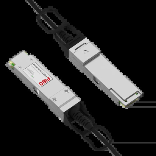 Кабель/ FIBO FT-Q100-DAC05m QSFP28 to QSFP28 DAC модуль, медный кабель Belden, 0,5м