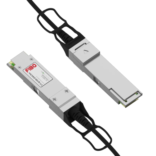 Кабель/ FIBO FT-Q100-DAC5m QSFP28 to QSFP28 DAC модуль, медный кабель Belden, 5 метров