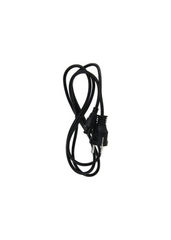 Кабель/ Кабель питания для ноутбуков, 3-pin, с заземлением, 220V (Европейский стандарт) <TP022-1.8-BK> 1,8m