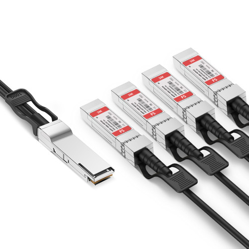 Твинаксиальный медный кабель/ Generic Compatible 100G QSFP28 to 4 x 25G SFP28 Passive Direct Attach Copper Breakout Cable