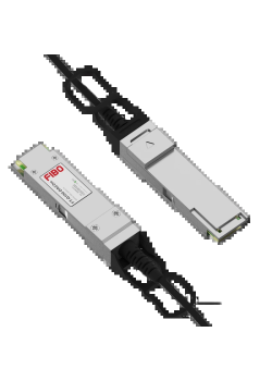 Кабель/ FIBO FT-Q100-DAC2m QSFP28 to QSFP28 DAC модуль, медный кабель Belden, 2 метра