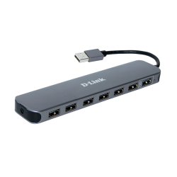 Хаб/ DUB-H7 USB2.0 Hub, 7xUSB2.0 with Fast-Charging port