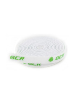 Лента липучка GCR, для стяжки, 5м, белая, GCR-51680