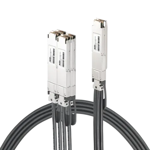 Медный кабель/ NVIDIA/Mellanox MCP7Y50-N002 Compatible DAC 2m (7ft) Twin-port 2x400G OSFP to 4x200Gb/s OSFP InfiniBand NDR Passive Copper Splitter Cable