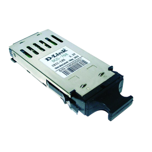 Трансивер/ 1-port GBIC Gigabit Ethernet Module, Single-mode fiber, LX dist. (up to 80km), support 3.3V