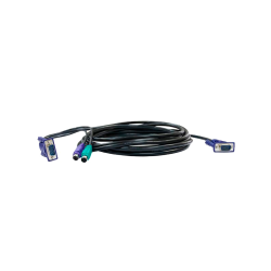 Кабель/ DKVM-CB/1.2M/B1 KVM Cable with VGA and 2xPS/2 connectors for DKVM-4K/B, 1.2m