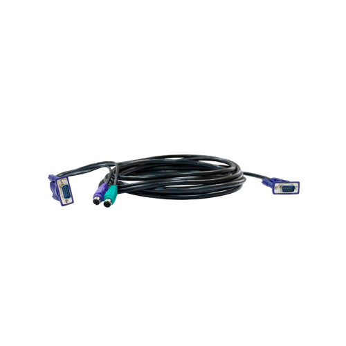 Кабель/ DKVM-CB/1.2M/B1 KVM Cable with VGA and 2xPS/2 connectors for DKVM-4K/B, 1.2m