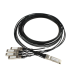 Кабель/ OSNOVO Объединительный DAC кабель QSFP+ 40G для 4х10G. Скорость: 40 Гбит/c. Тип разъема: QSFP+/SFP+. Длина кабеля 3м. Размеры коннектора (ШхВхГ): 11x9x101мм. Кабель/ OSNOVO Объединительный DAC кабель QSFP+ 40G для 4х10G. Скорость: 40 Гбит/c. Тип разъема: QSFP+/SFP+. Длина кабеля 3м. Размеры коннектора (ШхВхГ): 11x9x101мм.