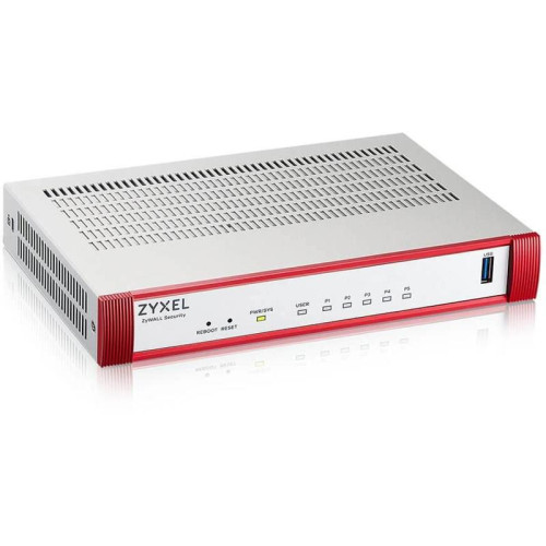 Межсетевой экран Zyxel USG Flex 50H (USGFLEX50H-EUCI01F) 10/100/1000BASE-TX красный