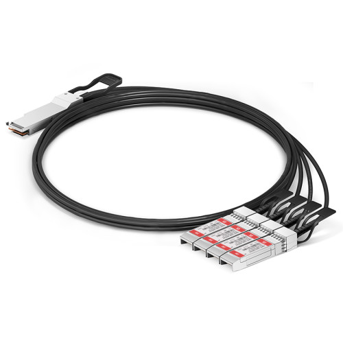 Твинаксиальный медный кабель/ Generic Compatible 100G QSFP28 to 4 x 25G SFP28 Passive Direct Attach Copper Breakout Cable