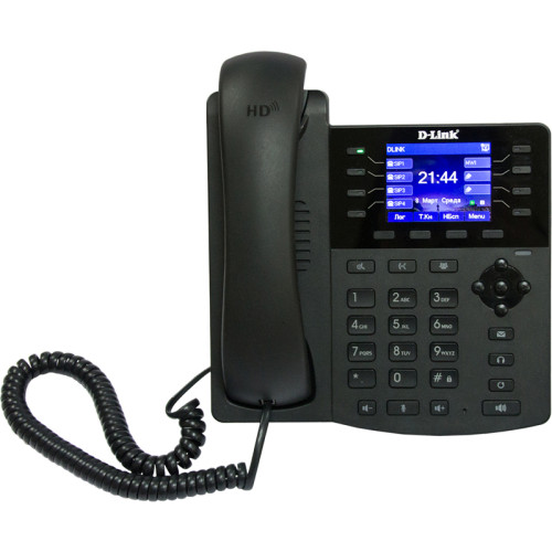 Телефон/ DPH-150S,DPH-150S/F5 VoIP Phone, 100Base-TX WAN, 100Base-TX LAN, color LCD