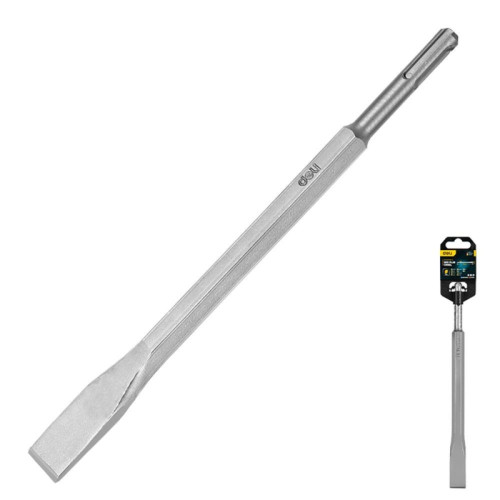 Долото плоское Deli DH-YBZ20250-E1 SDS Plus, 14*250*20мм