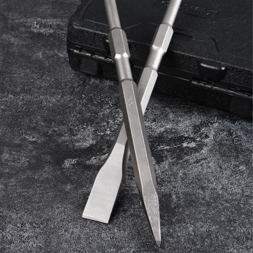 Оснастка Deli Долото-пика Deli DH-HJZ017-E1 HEX17, 17*280мм, 40Cr Оснастка Deli Долото-пика Deli DH-HJZ017-E1 HEX17, 17*280мм, 40Cr
