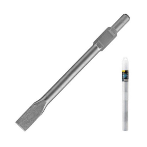 Долото плоское Deli DH-HBZ35410-E1 HEX30, 30*410*35мм, 40Cr