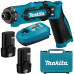 Отвертка аккум. Makita DF012DSE аккум. патрон:шестигранник 6.35 мм (1/4) (кейс в комплекте) Отвертка аккум. Makita DF012DSE аккум. патрон:шестигранник 6.35 мм (1/4) (кейс в комплекте)