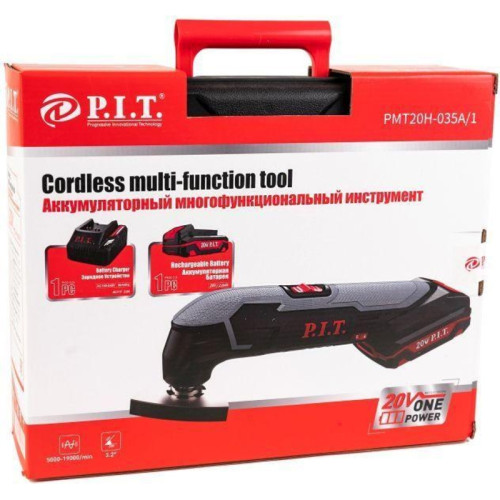 Многофункциональный инструмент P.I.T. PMT20H-035A/1 черный/серый